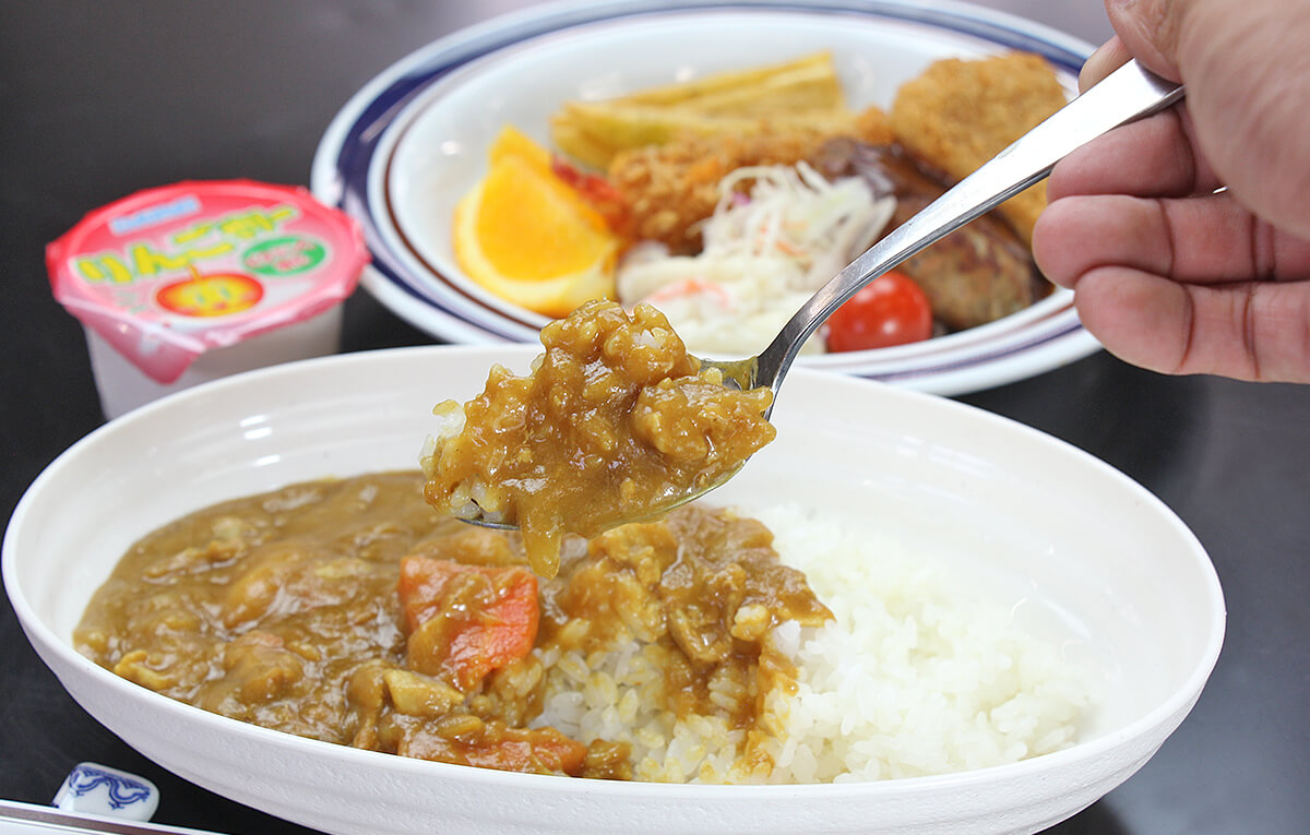 ボリュームたっぷりのお食事